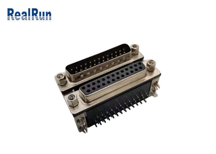 Connecteur de sous-marin de Pin SPCC D de DR 25 mâle de 90 degrés à la femelle avec l'harpon