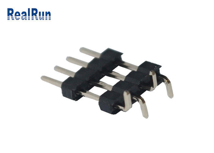 UL94V-0 connecteur masculin d'en-tête de carte PCB du laiton PA6T 2.0mm SMT Pin Header 2amp