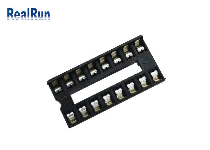 connecteur de carte mère de carte PCB de la prise PA6T UL94V-0 d'IC d'isolateur de la rangée PBT de l'IMMERSION 2×8P