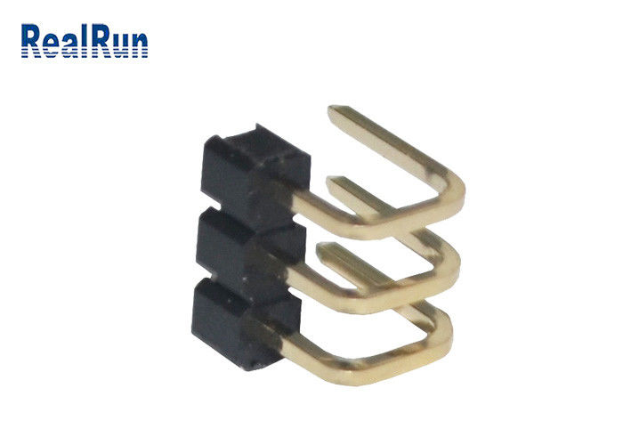 PA6T PBT SMT Pin Connector High Temperature Plastic ISO9001 pour LCM LED
