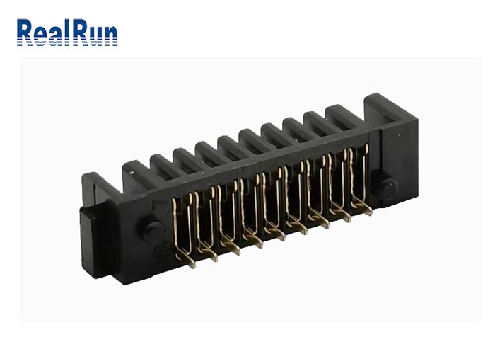 Lancement femelle en nylon 500VAC du bronze de phosphore du support 9P de cellules de batterie de LCP 2.0mm