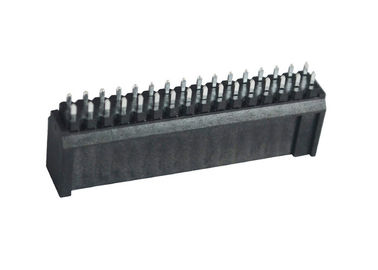 2.54mm conseil de 32 bornes pour embarquer le connecteur soudant le noir masculin d'en-tête de Pin