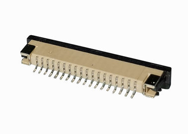 Connecteur de Pin FFC FPC de la coutume 18 flexible vertical horizontal de lancement de 1,0 millimètres