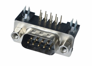 Matériaux de contact d'or/étamage de connecteur de SOUS-MARIN du DB DR D de mâle de 9 bornes