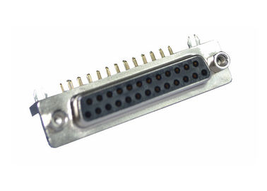Type type droit femelle du DB D de Pin du noir 25 de la prise DR de DP de soudure de connecteur