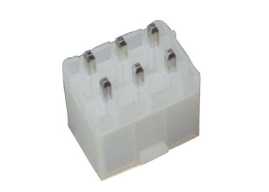 Lancement du connecteur 4.2mm de gaufrette de Pin de la série 6 de R, connecteur terminal droit de logement